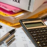 電卓と税金計算